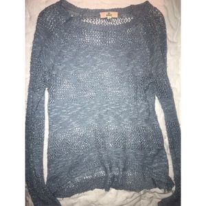 Pink Republic Blue Sweater Juniors